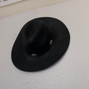 Black Floppy Hat